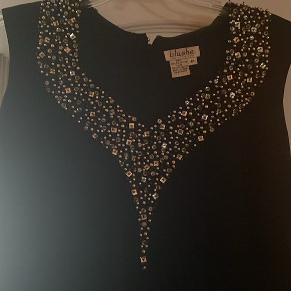 Little black occasion dress Sz12 - Picture 2 of 5